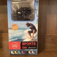 Sports Cam 1080P Full HD 2.0 In Screen Waterproof 30M Action Camera New