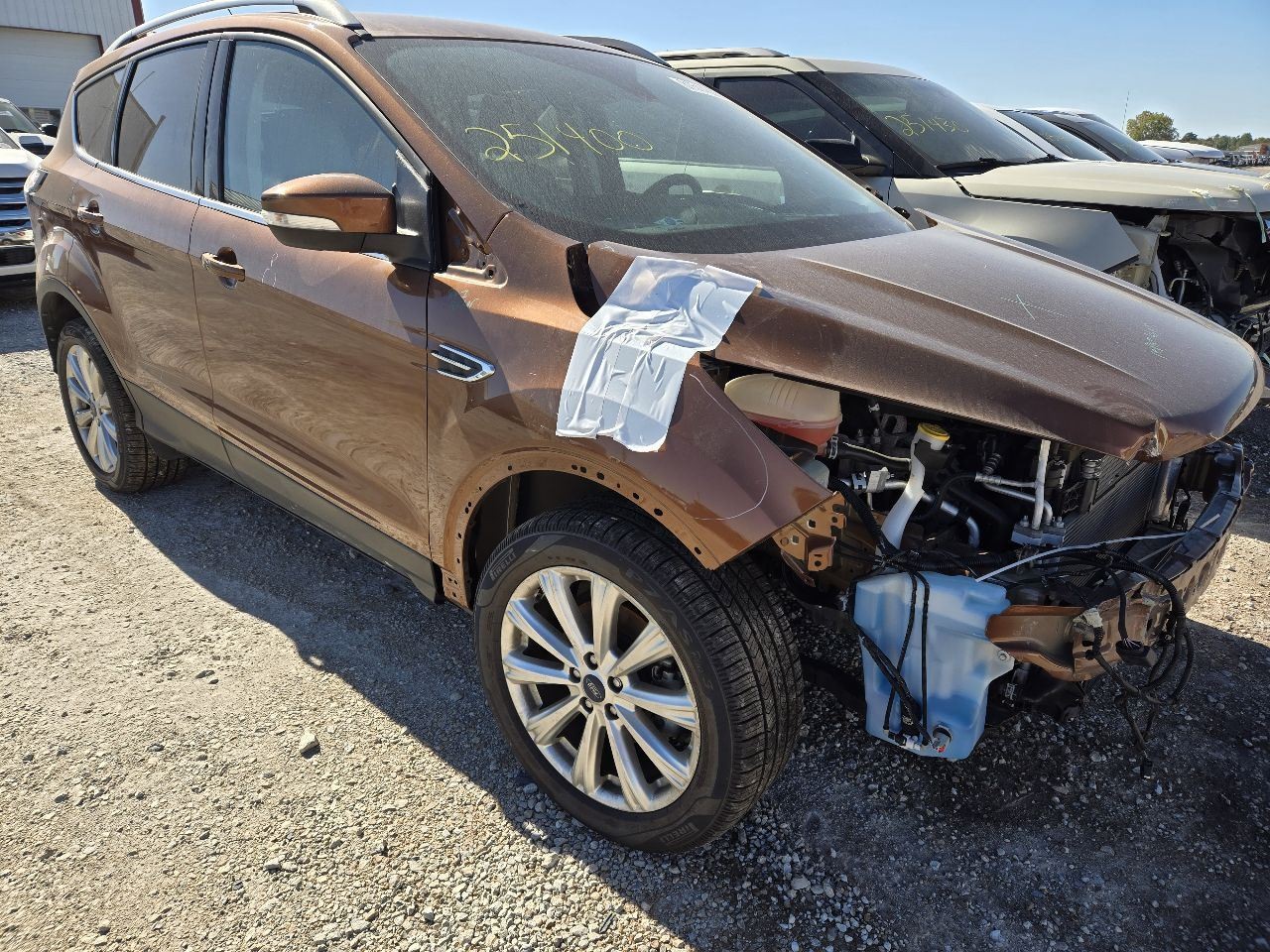 Ford Escape Rear Inner Fender Passenger Right Fender for 2017-2019 Ford Escape, Used Replacement