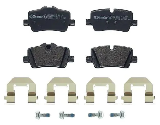 Brake Pads Set fits BMW 320 G20, G21 2.0 Rear 2019 on Brembo 34206888825 Quality - Image 19