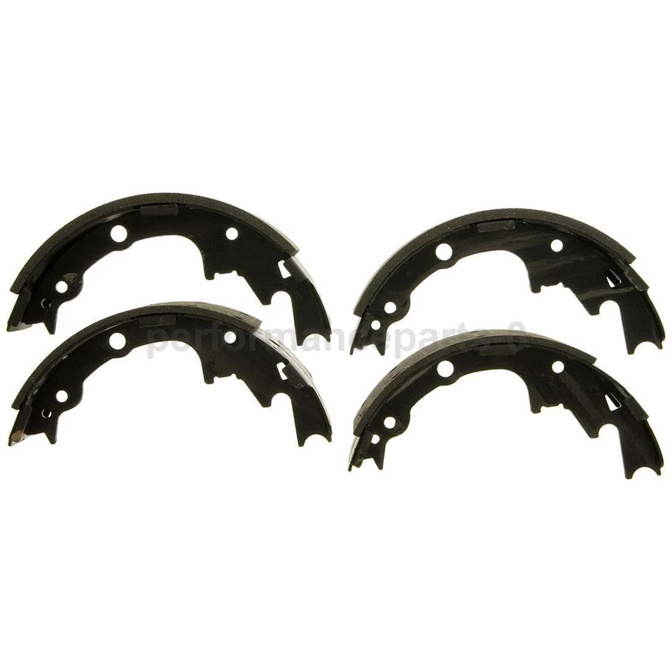 Front Rear Disc Brake Pad Set Drum Brake Shoe for Jeep TJ 2001-2006 - Image 2 of 4