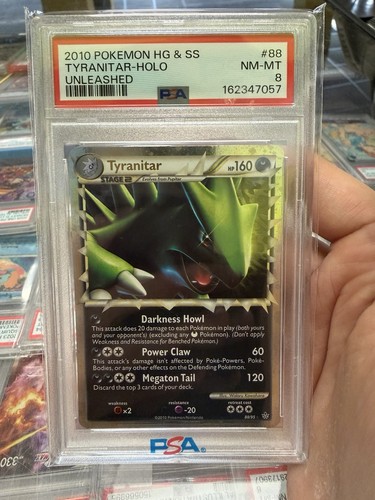 Tyranitar graded PSA 8 for sale on eBay