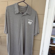 Sport-Tek Gray Polo Shirt XL Men's Short Sleeve Frito Lay Logo Collared