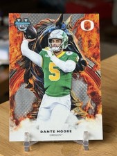 Dante Moore Workhorse Rookie 2025 Bowman's Best U Card #W-19 Oregon Ducks. rookie card picture