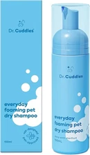 Foaming Pet Dry Shampoo for Dogs and Cats - No Rinse, Waterless 5.1 Ounces