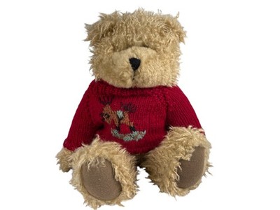 Collectors soft toy teddy bear 30cm. Excellent Condition