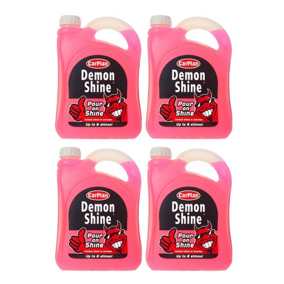 #ad Carplan Demon Shine Spray On Shine Car Wax Polish Spray amp; Wipe 2L 2 Litre x4 GBP 48.99