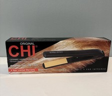 Chi Original Ceramic Hairstyling Iron For Silky Smooth Hair, New 