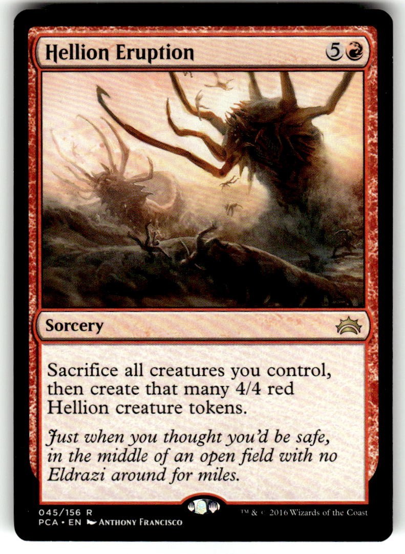 Hellion Eruption Planechase Anthology Regular MTG