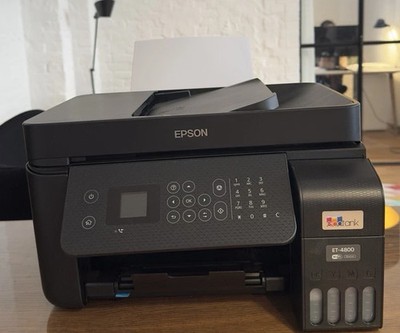 EPSON EcoTank ET-4800 Tintenstrahl Multifunktionsdrucker mit Extra Tinten