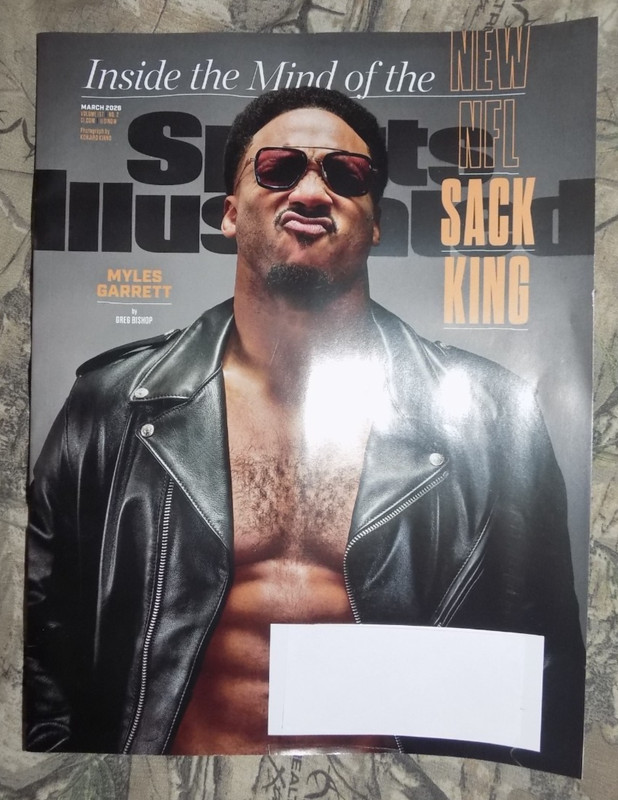 MYLES GARRETT - INSIDE THE MIND OF THE SACK KING - SPORTS ILLUSTRATED MAGAZINE