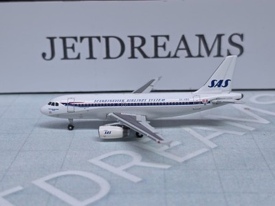 1/400 SAS SCANDINAVIAN AIRLINES AIRBUS A319-100 RETRO COLORS OY-KBO GEMINI JETS