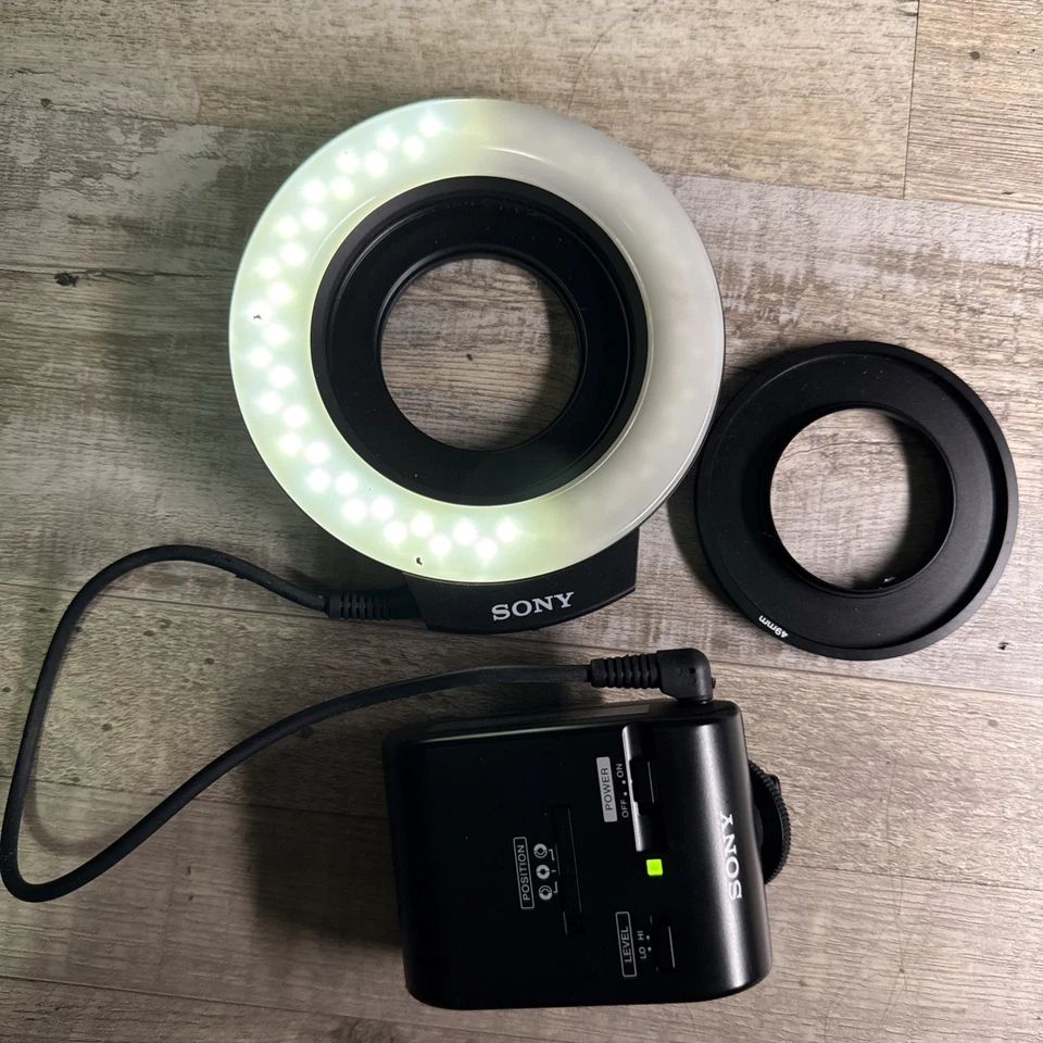 Genuine Sony HVL-RLAM Ring Light LED Works Used Like 2 Times - Image 3 of 4