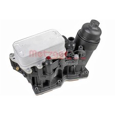 Metzger Ölfiltergehäuse + Kühler + Deckel für BMW 1er 2er 3er 4er 5er X1 X3 X5