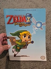 Premiere Editon Legend of Zelda Phantom Hourglass Prima Strategy Guide Poster