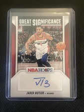 Panini NBA Hoops 2024-25 Jared Butler Great Significance Auto #GS-JBW Wizards