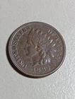 Nice XF 1883 Indian Head Cent Penny AU Details Item M5O10