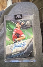 2023 Topps Chrome Black - Autographs John Smoltz #CBA-JSM Green Refractor /99 
