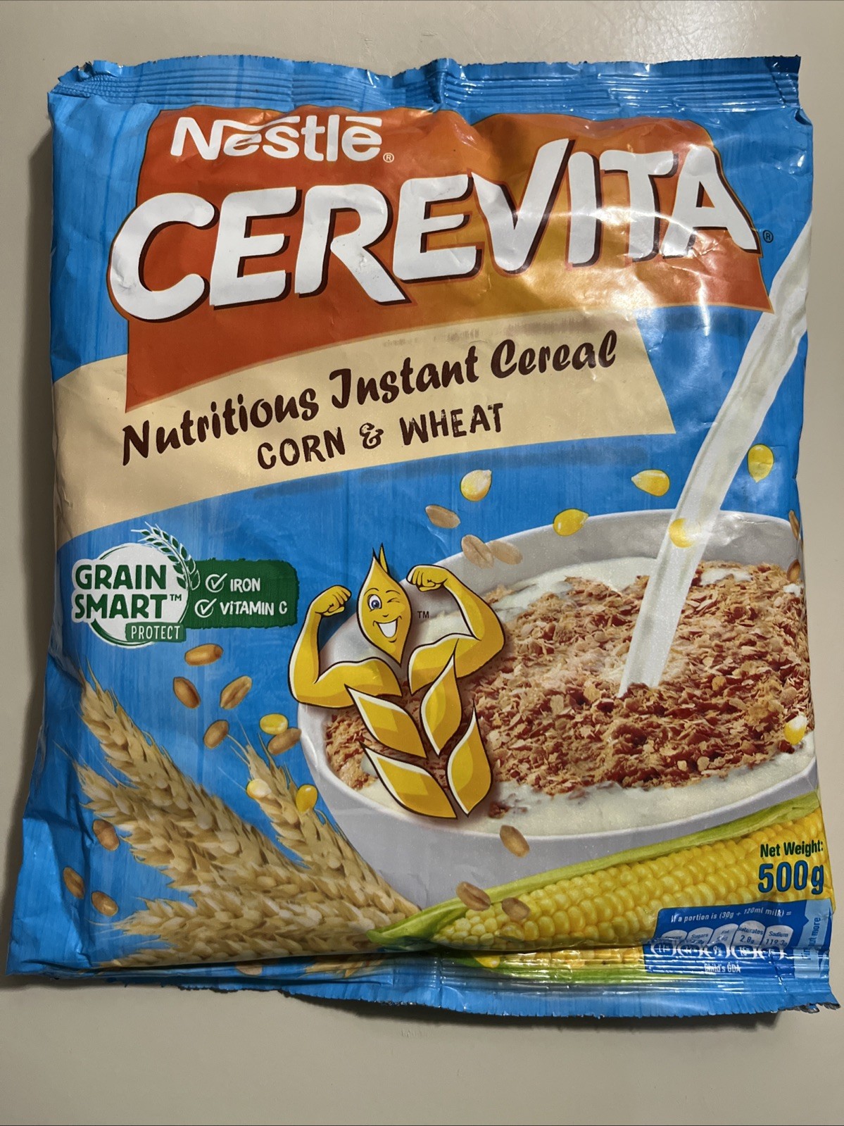 Nestle Cerevita Nutritious Instant Cereal Corn & Wheat