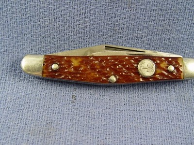 Tree Brand USA Boker 8348 Jigged Delrin Jack Knife - Vintage