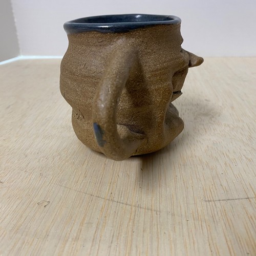 Vintage Gretchen Larson Art Pottery Face Cup “People Pots” Colorado Studio Mug - Picture 5 of 10