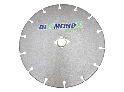 7'' Segmented Brazed Diamond Cut-Off Wheel - 7'' x .065'' x 5/8''
