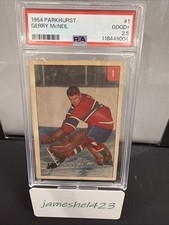1954-55 Parkhurst - Gerry McNeil #1 Premium Ad Back