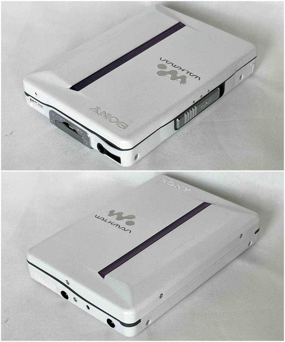 SONY WM-EX910 2000 Walkman White Vintage Cassette Player