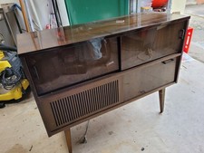 Musiktruhe mit Radio und Plattenspieler Perpetuum Ebner PE66 Phono