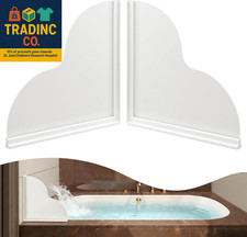Shower Splash Guard Kit,Large Size Bath Tub Corner Splash Guards Keep Water in S