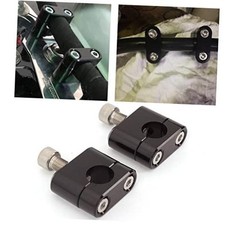 7/8" Standard HandleBar Handle Fat Bar Riser Mount Clamp Adaptor 22mm black
