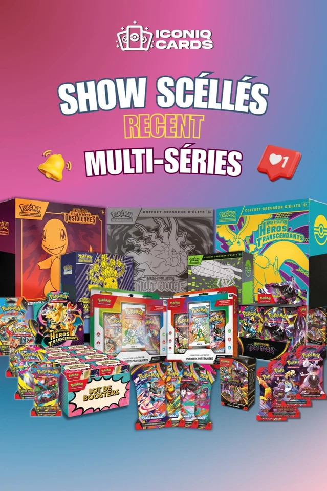 Show de BANGERS Scellées Pokémon 1€ PDD 🥶🔥🚀🎁