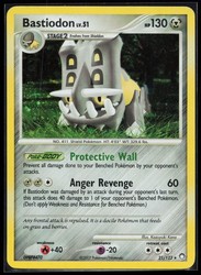 Bastiodon 21/123 DP Mysterious Treasures Holo Rare