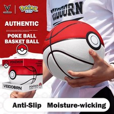 Sealed Authentic Pokemon Poke Ball Basketball 29.5 Inches Gift for Kids