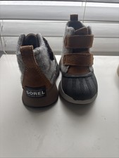Sorel Out N About Toddler Size 8 Waterproof Boots Cold Weather Snow
