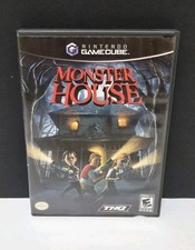 Monster House (Nintendo GameCube, 2006) with Manual 