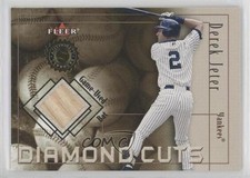 2001 Fleer Authority Diamond Cuts Derek Jeter (Bat) HOF 0y9m