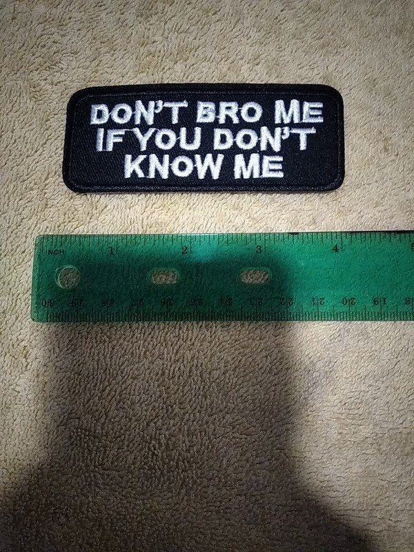Biker Patch 4inch