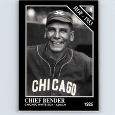 1991 The Sporting News Conlon Collection - Chief Bender #20 - Chicago White Sox