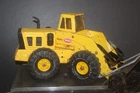 Vintage Tonka Truck Front Loader Yellow Pressed Steel Metal XMB-975 Mighty Tonka