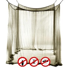 Mosquitero portátil grande verde para acampar interior exterior red tienda para insectos