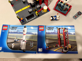 Lego City Space Center 3368 Used, Incomplete (Missing One Manual)