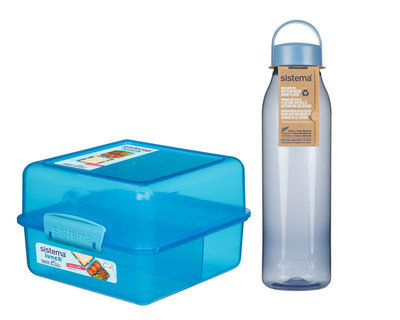 Sistema Lunch- und Trinkset   1,4L Lunch Cube + 700ml Revive Flasche 