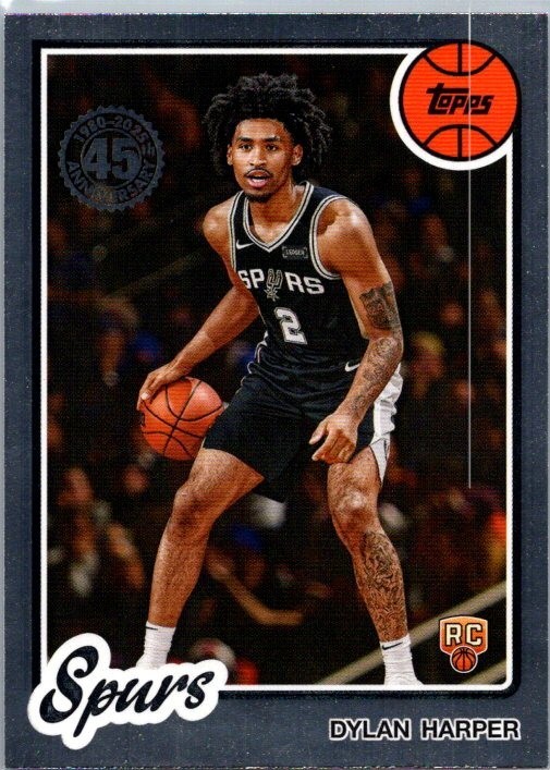2025-26 Topps - 1980-81 Topps Basketball Dylan Harper #80BK-52 (RC)