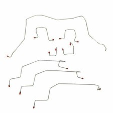 Front Brake Line Kit Fits Dodge Ram 2500 1998-2002 W 4wd Awabs-wkt9808om