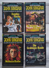 4 John Sinclair Hefte---100---1.Auflage