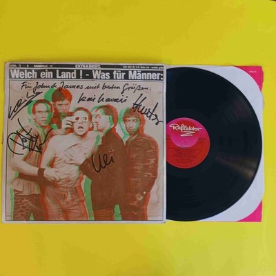 Extrabreit - Welch Ein Land Was Fur Manner AUTOGRAPHED - 1981 - 0060.431 Used