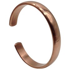 Hand Forged 100 Copper Bracelet. Made with Solid and High Gauge Pure Copper.