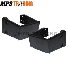 Land Rover Defender Wolf Style Black Rear Bumperettes 1x ISG000040 1x ISG000050