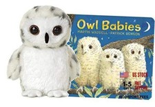 World 8" Snowy Owl Toy, Small, White Gift Set