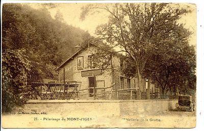 CP 08 ARDENNES - Pilgrimage of Mont-d'Iges - Hotel of the Grotte